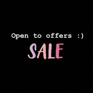 OPEN TO OFFERS ON ENTIRE CLOSET!